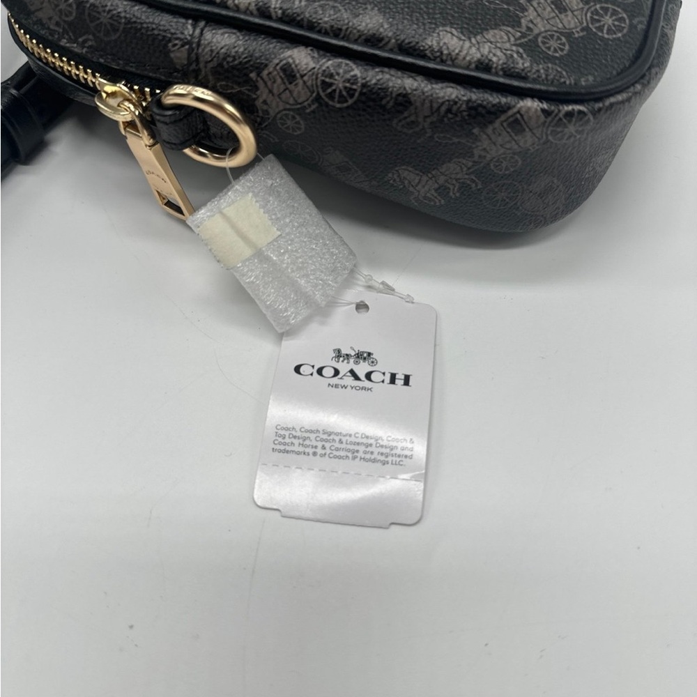 Coach 91108 Phoebe Crossbody With Horse & Carriage Print Small Bag Purse - Picture 9 of 12
